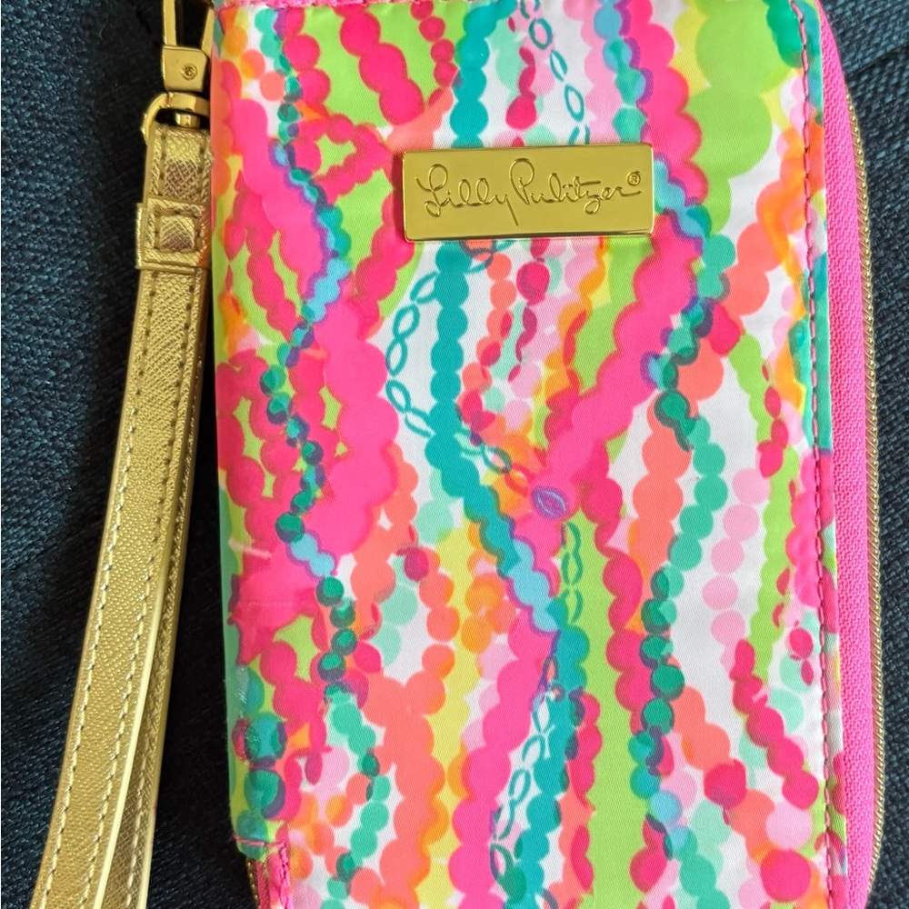 Lilly Pulitzer Colorful Wristlet
